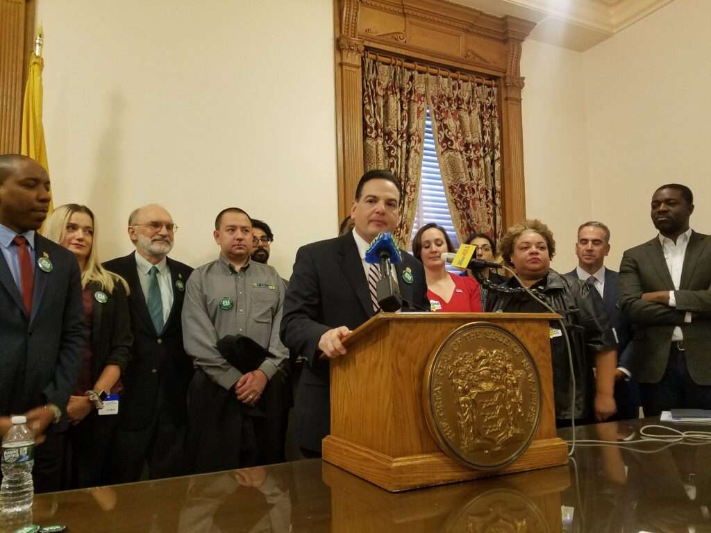 Nick Scutari, cannabis advocates