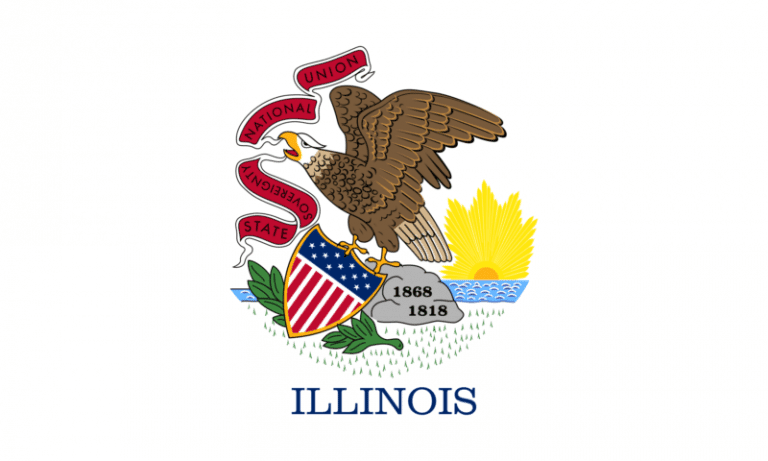 Illinois flag adult-use cannabis