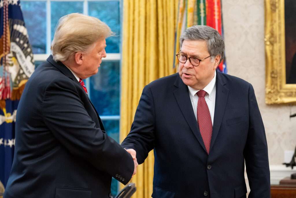 Bill Barr cannabis company mergers trump