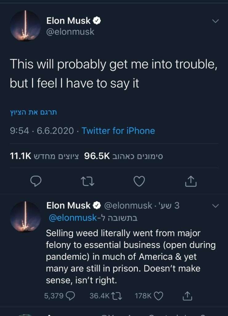 Elon Musk criminal justice reform