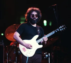 Jerry Garcia Grateful Dead frontman pictured