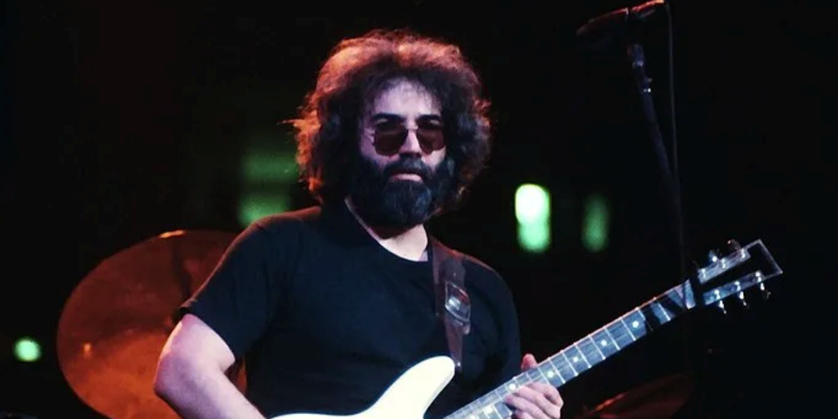 Jerry Garcia Grateful Dead frontman pictured
