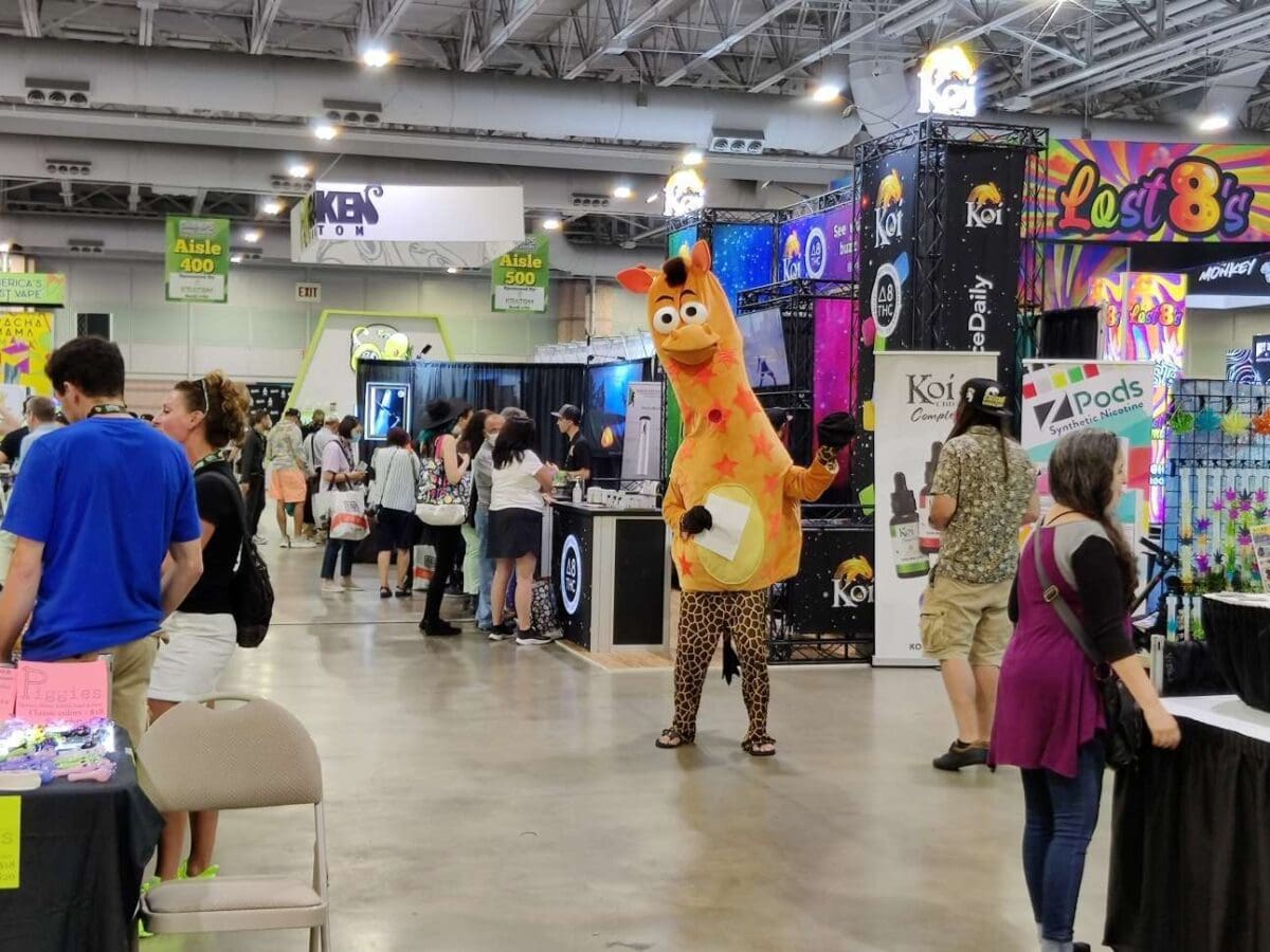 Champs conference in Atlantic City features delta 8 products sold to smoke shops