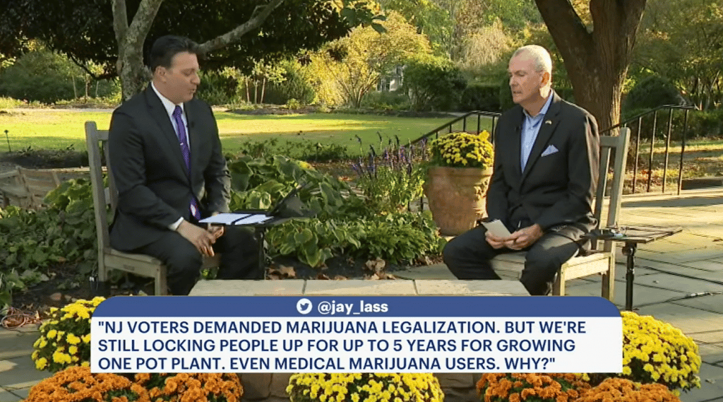 cannabis home homegrow cultivation NJ rules penalties phil murphy