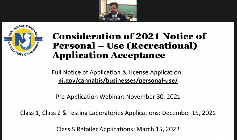cannabis license applications how many awarded in NJ cultivator, lab