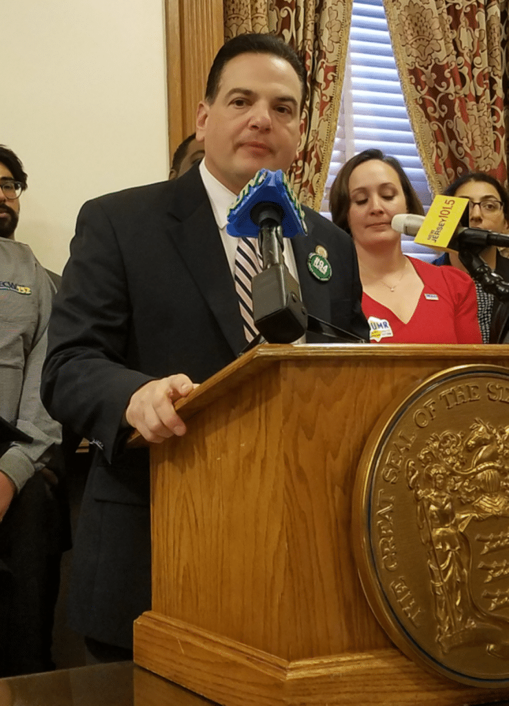 Nick Scutari, New Jersey cannabis legalization