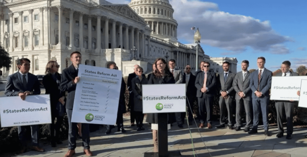 cannabis prohibition days of past reefer madness, Nancy Mace