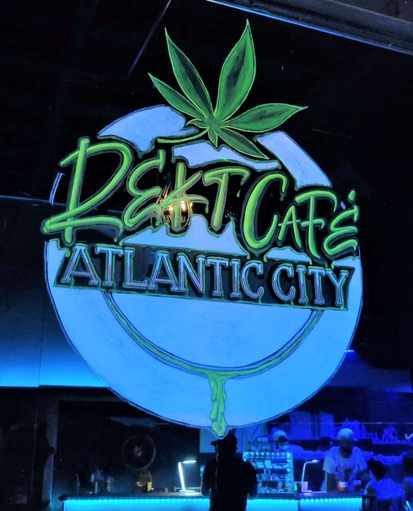 cannabis lounges NJ NYC atlantic city Rekt Café consumption