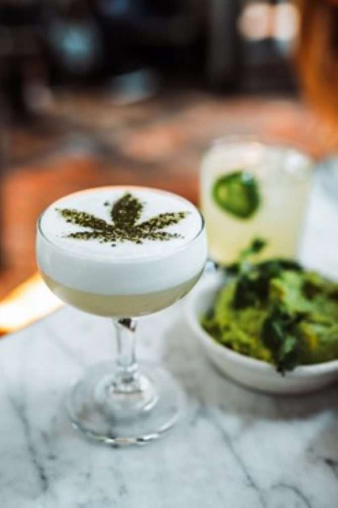 cannabis drinks infused THC