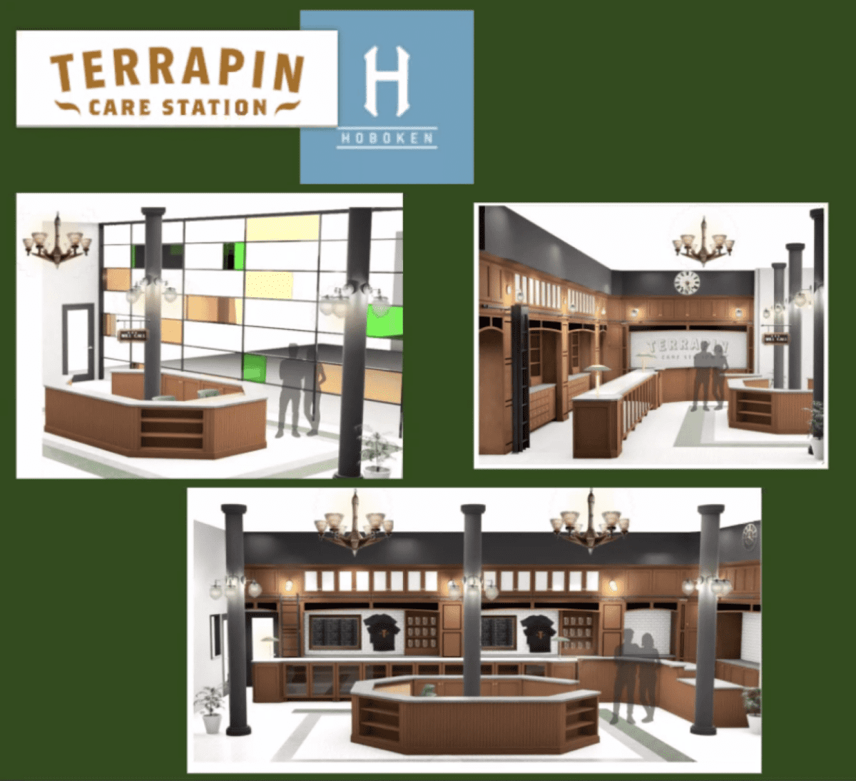 Hoboken Cannabis Review Board Oks Terrapin care The Station dispensary whose design plan was presented at a meeting.