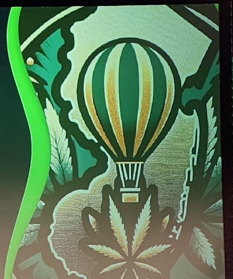 Benzinga Cannabis Industry Conference comes to Jersey with this picture as part of their logo