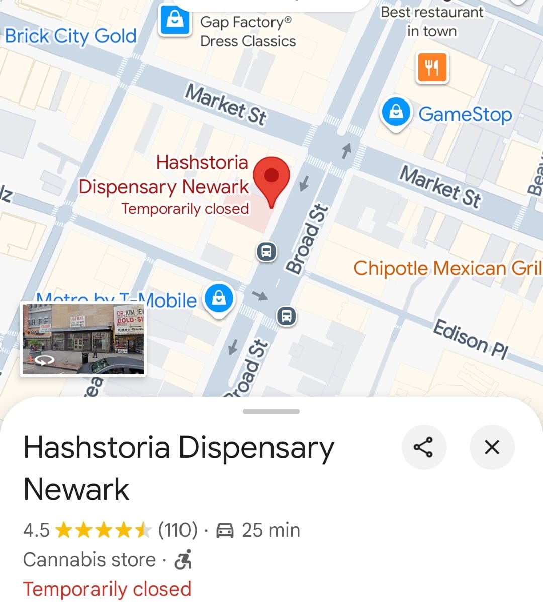 Raekwon’s Hashstoria Dispensary of Newark Closed Permanently
