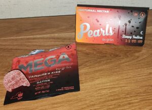 Grön gummies Halloween Edibles