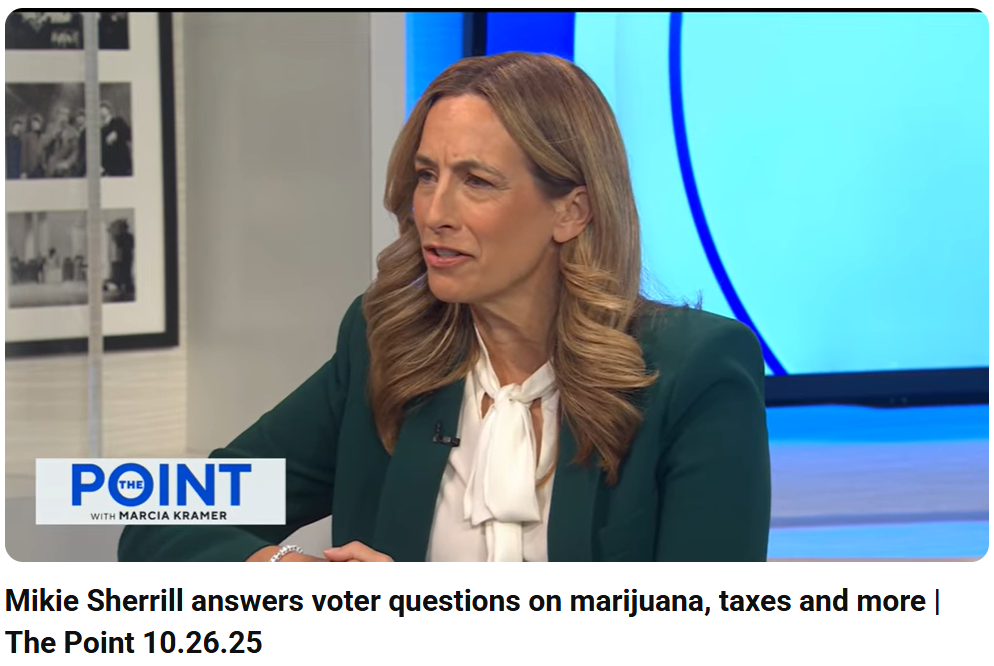 NJ Dem Gov Candidate Mikie Sherrill Supports Homegrow, Discusses Cannabis