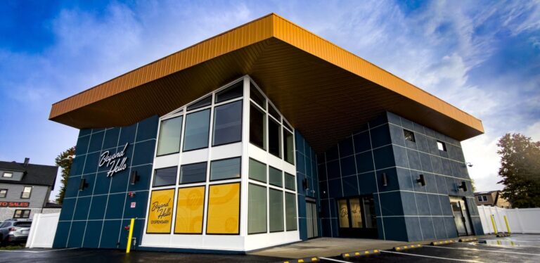 Beyond Hello dispensary Little Ferry Jersey Diner mural