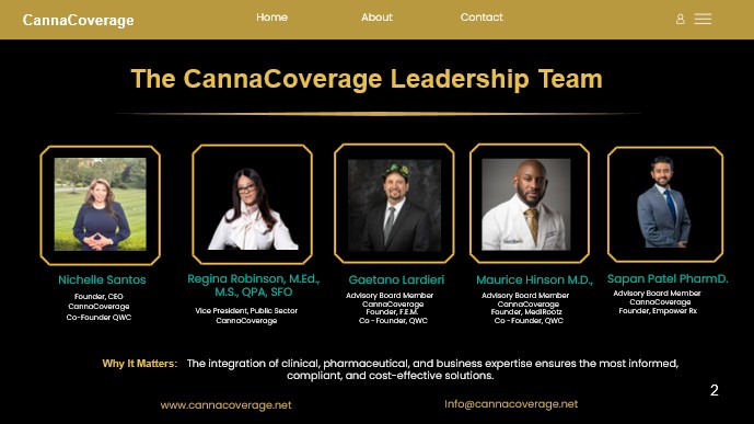 Canna Coverage Nichelle Santos healthcare cannabis industry