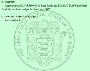 NJ cannabis tax revenue
