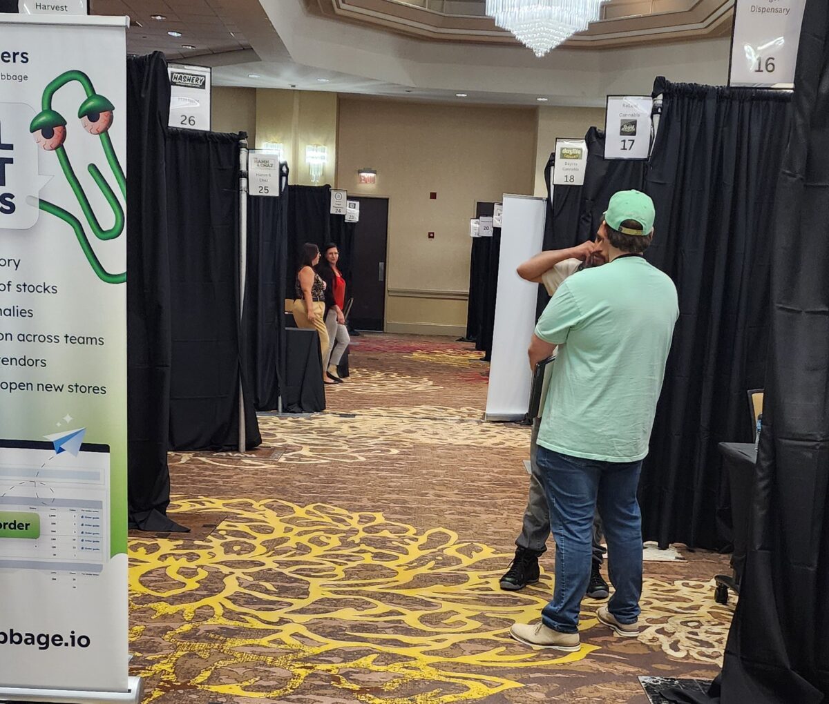 NJ Cannabis Industry Convention conference the Exchange booths show floor