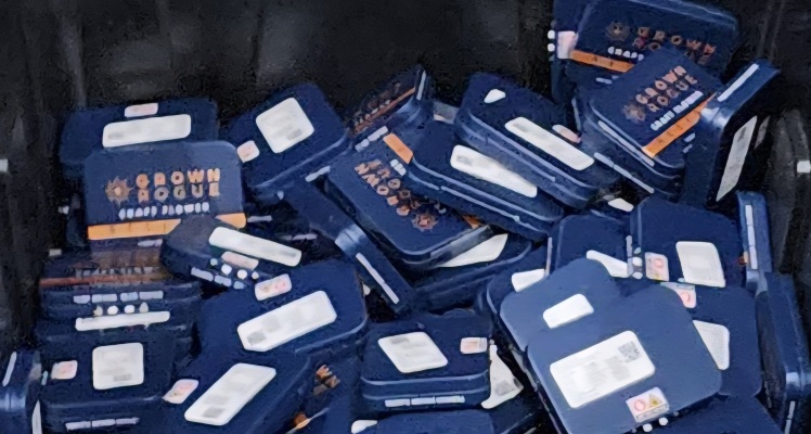 Grown Rogue NJ Cannabis flower
tin packs of joints pre-rolls