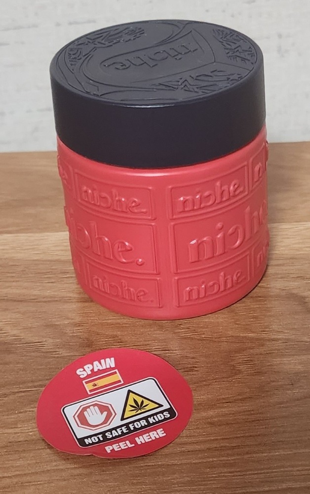 Niche NJ cannabis flower product jar