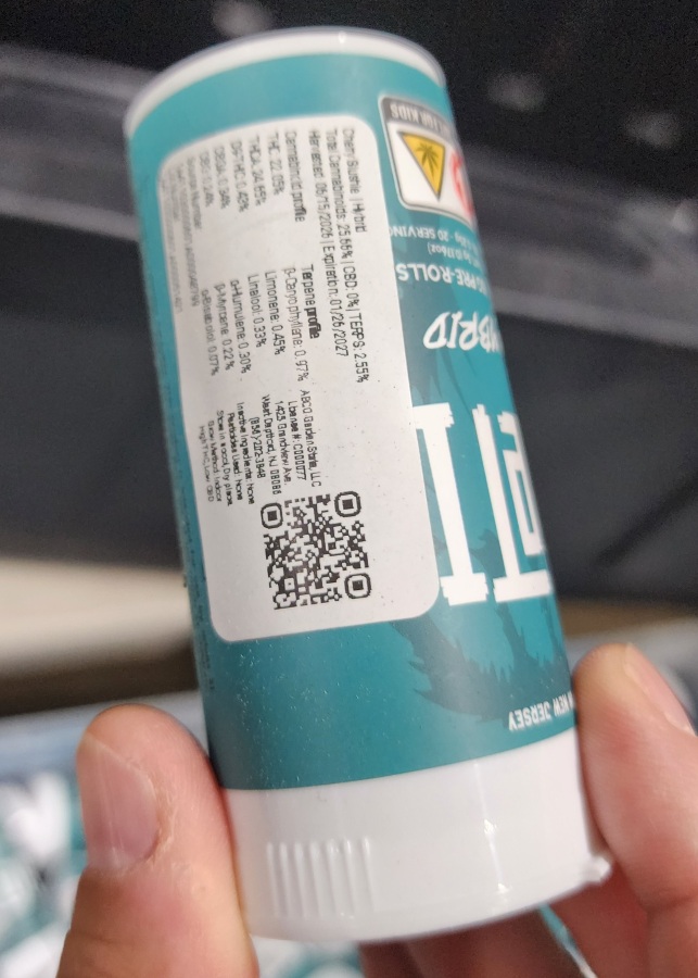 Grown Rogue NJ Cannabis flower joint pre-rolls Yeti brand