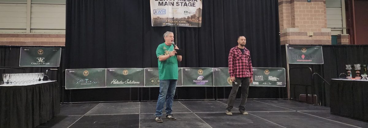2nd annual NECANN Cannabis Cup at the 2026 convention in the Atlantic City Convention Center with NECANN CEO Marc Shepard