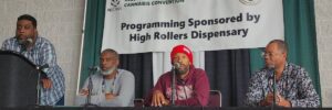 Redman debuts Muddy Waters THCA infused hemp drinks at the 2026 NECANN convention in the Atlantic City Convention Center