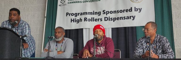 Redman debuts Muddy Waters THCA infused hemp drinks at the 2026 NECANN convention in the Atlantic City Convention Center